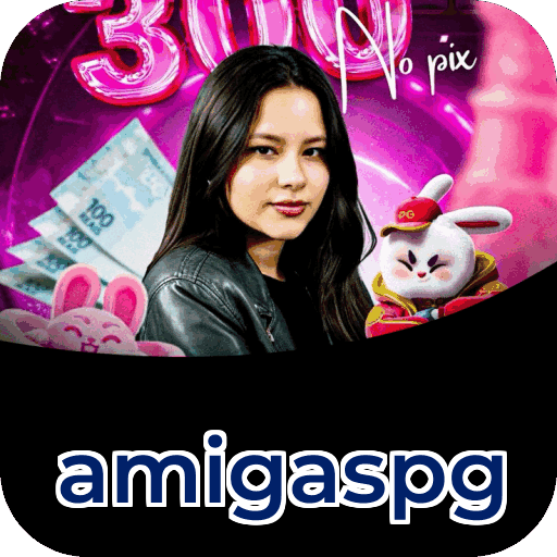 Interface do aplicativo amigaspg mostrando jogos disponíveis no iOS e Android